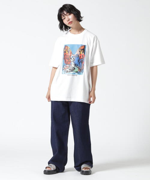ROYAL FLASH（ロイヤルフラッシュ）の「guernika×Godzilla/ゲルニカ/PRINT T SHIRT/GODZILLA VS. MOTHRA（Tシャツ/カットソー・メンズ・ホワイト・M/L/2XL/XL）」の18枚目の写真