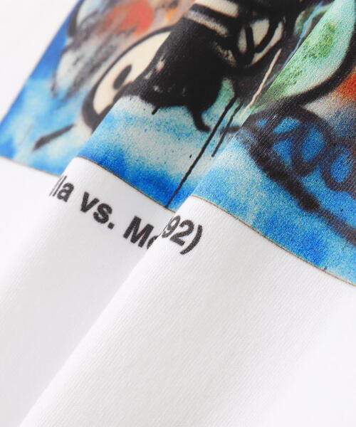 ROYAL FLASH（ロイヤルフラッシュ）の「guernika×Godzilla/ゲルニカ/PRINT T SHIRT/GODZILLA VS. MOTHRA（Tシャツ/カットソー・メンズ・ホワイト・M/L/2XL/XL）」の20枚目の写真