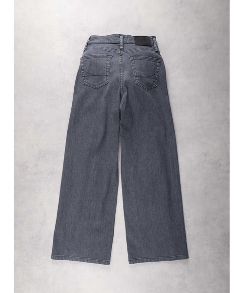 SOMETHING（サムシング）の「SOMETHING(サムシング)【レディース】「LISA」ワイドパンツ（デニムパンツ・レディース・ブラック・L/M/S/XS）」の15枚目の写真