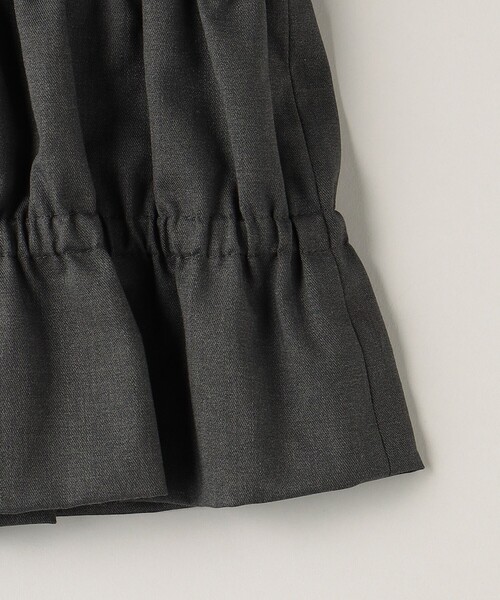 ATTISESSION（アティセッション）の「＜ATTISESSION＞シャーリング チューブトップ（ベスト・レディース・ブラック/ダークグレー・FREE）」の12枚目の写真