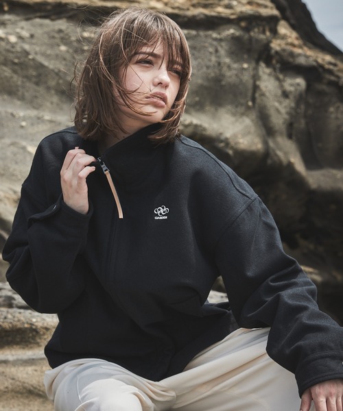 chloe ネイビーショートブルゾンジャケット Chloé コート＆ジャケット | クロエ JP 公式サイト | 女性のため