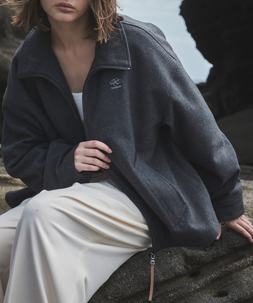 美品✨ フォクシー ブルゾン 長袖 ニット ジップアップ ショート カシミヤ 美品✨ フォクシー ブルゾン 長袖 ニット ジップアップ ショート