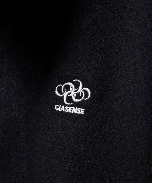 CIASENSE(シアセンス)の「High neck zip-up short blouson/ハイネックジップアップショートブルゾン(ブルゾン・メンズ・ブラック/チャコールグレー・M/L)」の6枚目の写真