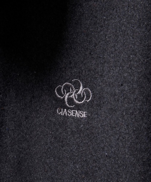 CIASENSE(シアセンス)の「High neck zip-up short blouson/ハイネックジップアップショートブルゾン(ブルゾン・メンズ・ブラック/チャコールグレー・M/L)」の7枚目の写真