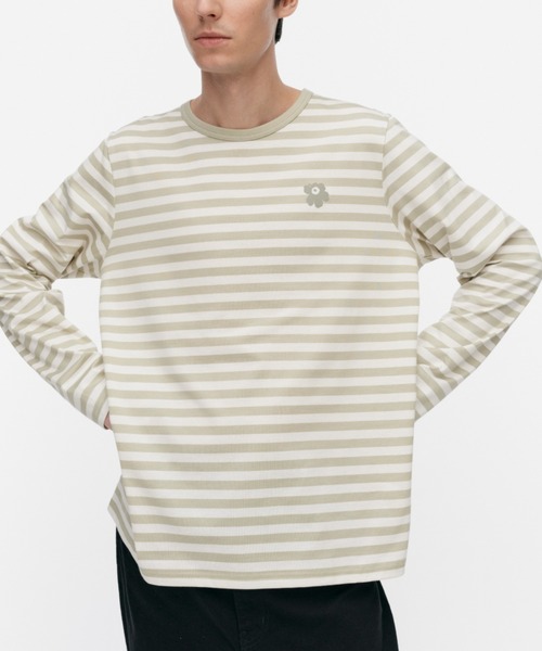 marimekko（マリメッコ）の「【kioski】 Tasaraita / Men tasaraita t-shirt（Tシャツ/カットソー・メンズ・ライトグリーン/ブラック/ネイビー・X-SMALL/SMALL/MEDIUM/LARGE/X-LARGE）」の11枚目の写真