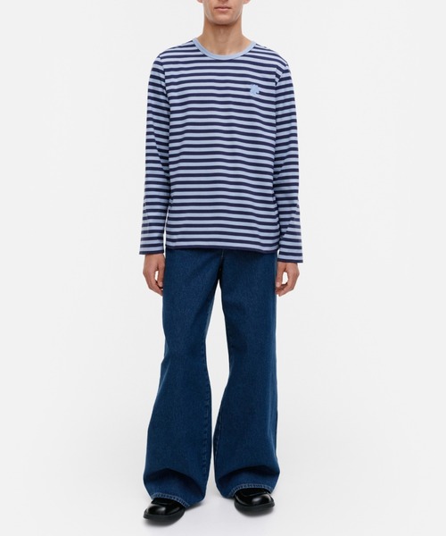 marimekko（マリメッコ）の「【kioski】 Tasaraita / Men tasaraita t-shirt（Tシャツ/カットソー・メンズ・ライトグリーン/ブラック/ネイビー・X-SMALL/SMALL/MEDIUM/LARGE/X-LARGE）」の12枚目の写真