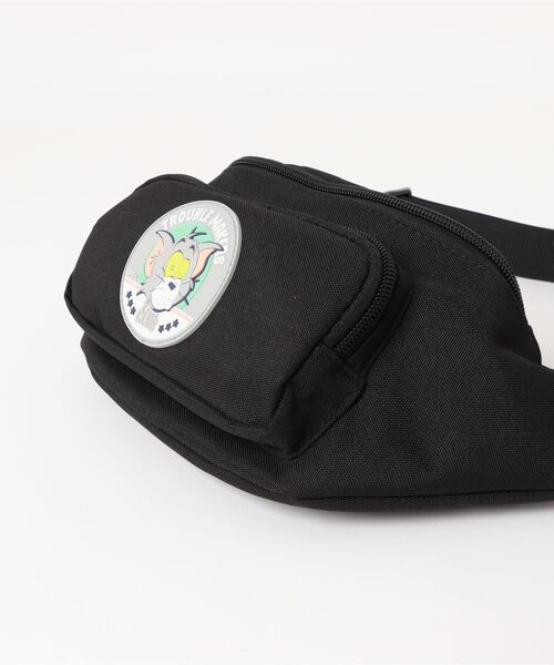 Tom&Jerry(トムアンドジェリー)の「TOM and JERRY×Flapperシリコンアップリケ付ボディバッグ(ボディバッグ/ウエストポーチ・レディース・ブラック/ベージュ・FREE)」の21枚目の写真