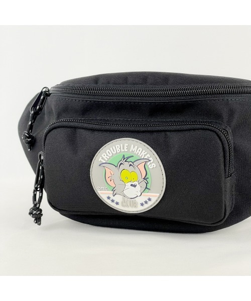 Tom&Jerry(トムアンドジェリー)の「TOM and JERRY×Flapperシリコンアップリケ付ボディバッグ(ボディバッグ/ウエストポーチ・レディース・ブラック/ベージュ・FREE)」の18枚目の写真