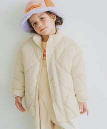 p.premier | マフラーいらずのフリル中綿ジャケット(ダウンジャケット/コート)