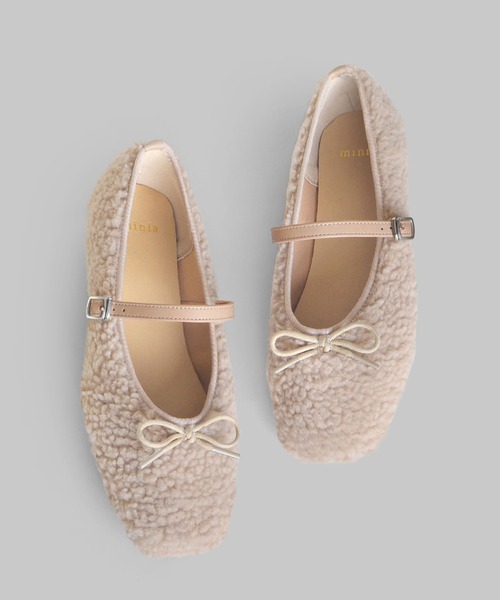 minia（ミニア）の「ストラップバレエシューズ（バレエシューズ・レディース・ブラック/シルバー/ベージュ系/シルバー系・S/M/L）」の12枚目の写真