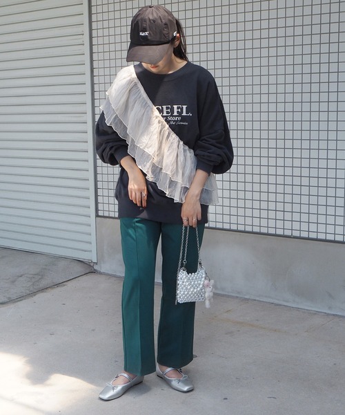 minia（ミニア）の「ストラップバレエシューズ（バレエシューズ・レディース・ブラック/シルバー/ベージュ系/シルバー系・S/M/L）」の22枚目の写真