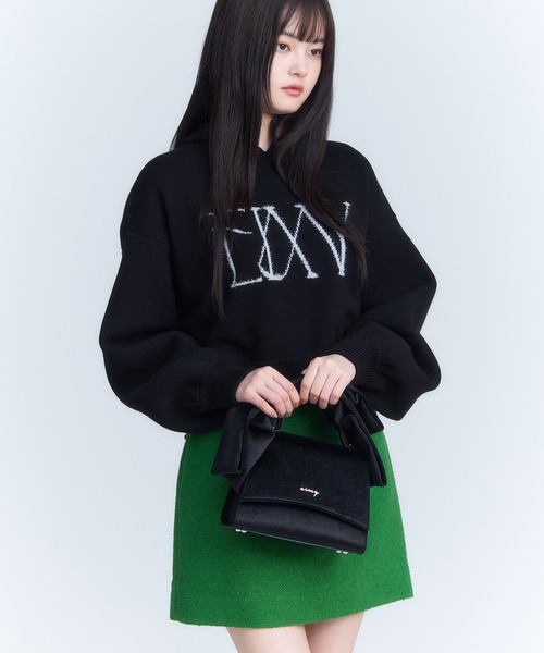 ツイードカーヴィーミニスカート（スカート）｜eimy istoire（エイミー  