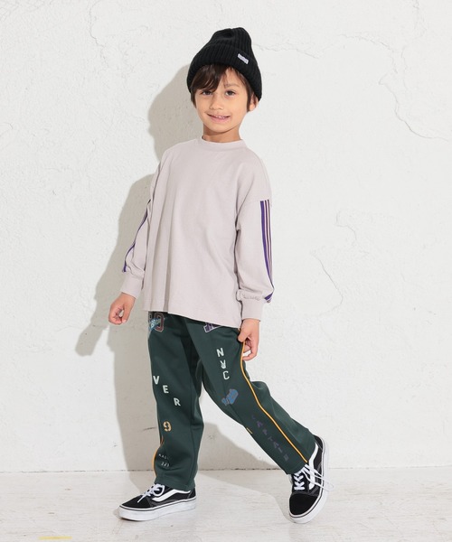 Ocean&Ground（オーシャン&グラウンド）の「プリントジャージトラックパンツ（その他パンツ・キッズ・ベージュ/ネイビー/オリーブ・90/100/110/120/80/130/95/140）」の7枚目の写真