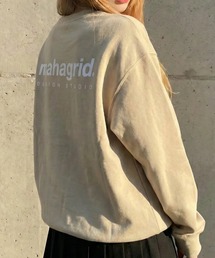 『mahagrid/マハグリッド』ORIGIN LOGO CREWNECK/オリジンロゴ クルーネック スウェットシャツ