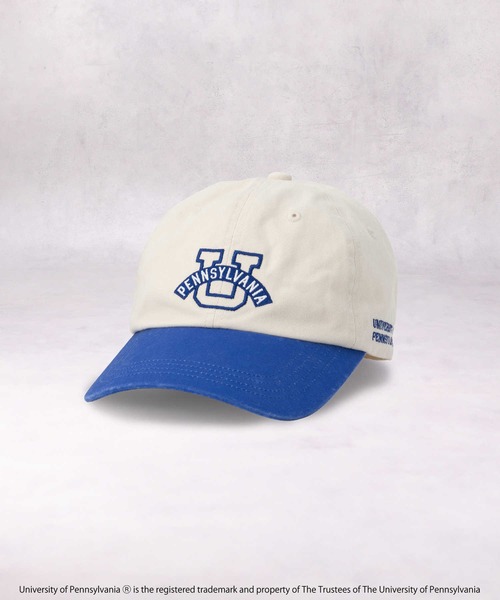 Right-on（ライトオン）の「カレッジロゴ刺繍キャップ（キャップ・レディース・ワイン/ブルー/ネイビー・フリー）」の12枚目の写真
