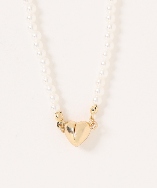 FOREVER 21(フォーエバー トゥエンティーワン)の「パールネックレス(ネックレス・レディース・シルバー/ゴールド・FREE)」の5枚目の写真