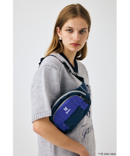 MOUSSY(マウジー)の「MLB WAIST ポーチ(ポーチ・レディース・ライトグレー/ネイビー・FREE)」の17枚目の写真