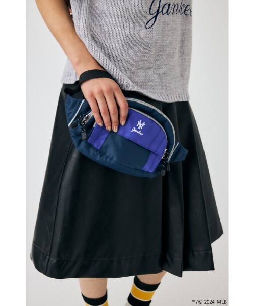 MOUSSY(マウジー)の「MLB WAIST ポーチ(ポーチ・レディース・ライトグレー/ネイビー・FREE)」の18枚目の写真