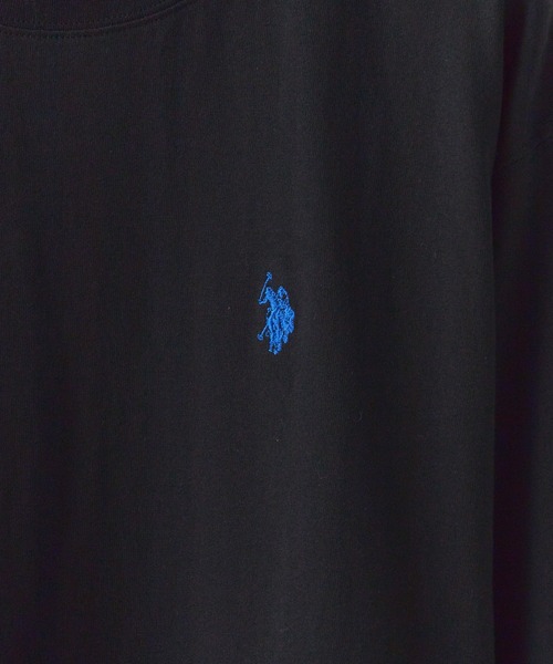 U.S. POLO ASSN.(ユーエスポロアッスン)の「U.S. POLO ASSN./ユーエスポロアッスン クルーネックロンT(Tシャツ/カットソー・メンズ・オートミール/ネイビー/ダークグリーン/アイボリー/ブラック・M/L/LL)」の11枚目の写真