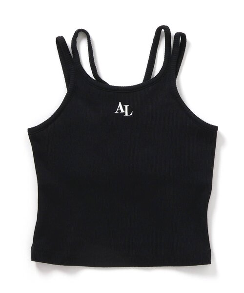 algy(アルジー)の「タンタケリブキャミ(キャミソール・キッズ・オフホワイト/ブラック・XX-SMALL/X-SMALL/MEDIUM/SMALL)」の2枚目の写真