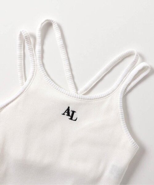 algy(アルジー)の「タンタケリブキャミ(キャミソール・キッズ・オフホワイト/ブラック・XX-SMALL/X-SMALL/MEDIUM/SMALL)」の4枚目の写真