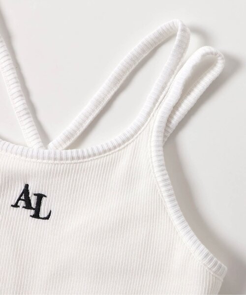 algy(アルジー)の「タンタケリブキャミ(キャミソール・キッズ・オフホワイト/ブラック・XX-SMALL/X-SMALL/MEDIUM/SMALL)」の6枚目の写真
