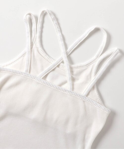 algy(アルジー)の「タンタケリブキャミ(キャミソール・キッズ・オフホワイト/ブラック・XX-SMALL/X-SMALL/MEDIUM/SMALL)」の7枚目の写真