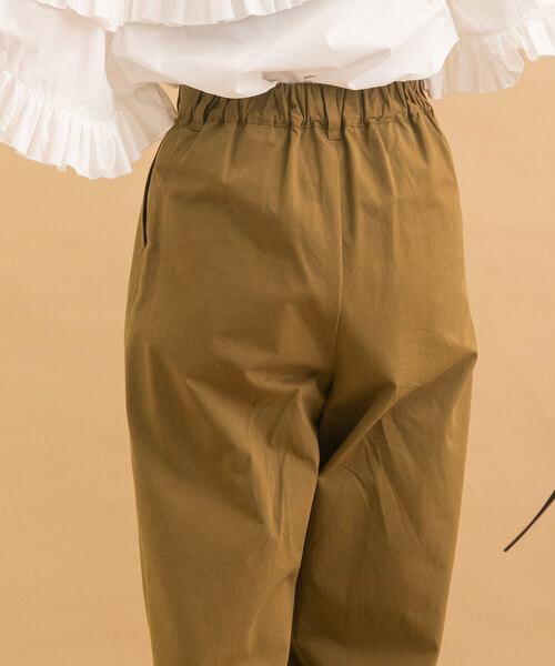 POU DOU DOU(プードゥドゥ)の「2タックフルレングスパンツ(その他パンツ・レディース・ブラック/モカ/グレー・M)」の18枚目の写真