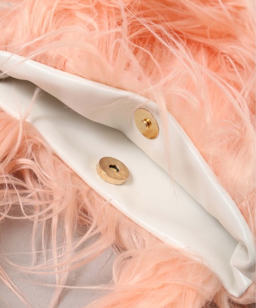 WC（ダブル シー）の「カスタムファーミニバッグ（ハンドバッグ・レディース・グリーン/ホワイト/ピンク・FREE）」の4枚目の写真