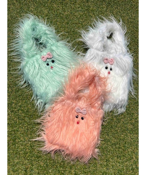 WC（ダブル シー）の「カスタムファーミニバッグ（ハンドバッグ・レディース・グリーン/ホワイト/ピンク・FREE）」の18枚目の写真