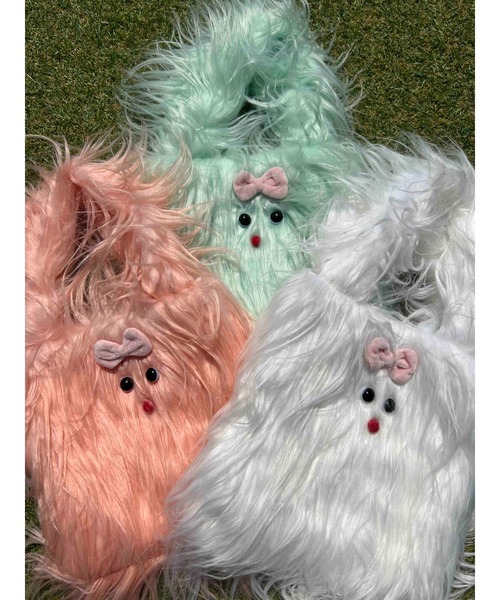 WC（ダブル シー）の「カスタムファーミニバッグ（ハンドバッグ・レディース・グリーン/ホワイト/ピンク・FREE）」の19枚目の写真