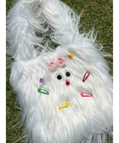 WC（ダブル シー）の「カスタムファーミニバッグ（ハンドバッグ・レディース・グリーン/ホワイト/ピンク・FREE）」の16枚目の写真