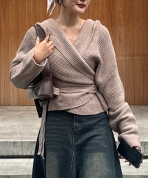 efill | フロントリボン ニット(ニット/セーター)