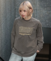 【*anobody* / アノバディー】Fake Layered LS Tee / フェイクレイヤードロングスリーブTシャツ