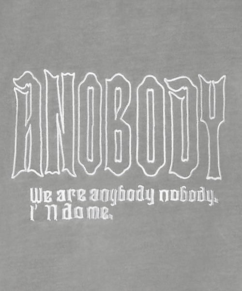 anobody（アノバディ）の「【*anobody* / アノバディー】Fake Layered LS Tee　/ フェイクレイヤードロングスリーブTシャツ（Tシャツ/カットソー・メンズ・ブラック/アッシュブラウン/ライトグレー・1/3）」の6枚目の写真