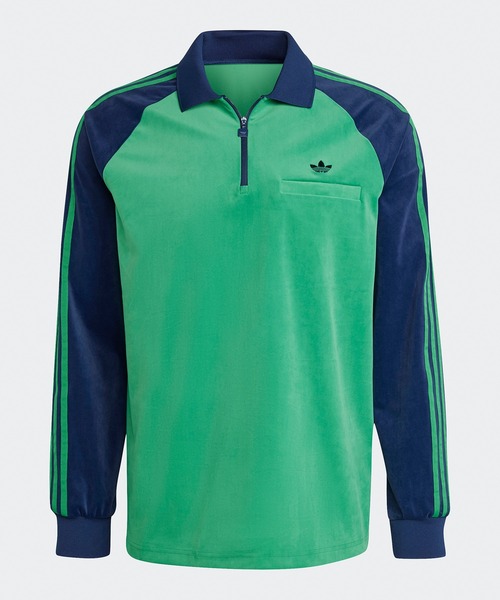 adidas（アディダス）の「adidas/アディダス ORI VELOUR POLO ベロア