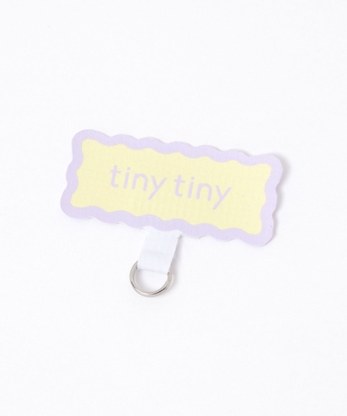 tiny tiny（ティニーティニー）の「ミニストラップベース[tiny tiny(ティニーティニー)]（スマホグッズ・レディース・イエロー/レッド/グリーン/ブラック・0）」の3枚目の写真