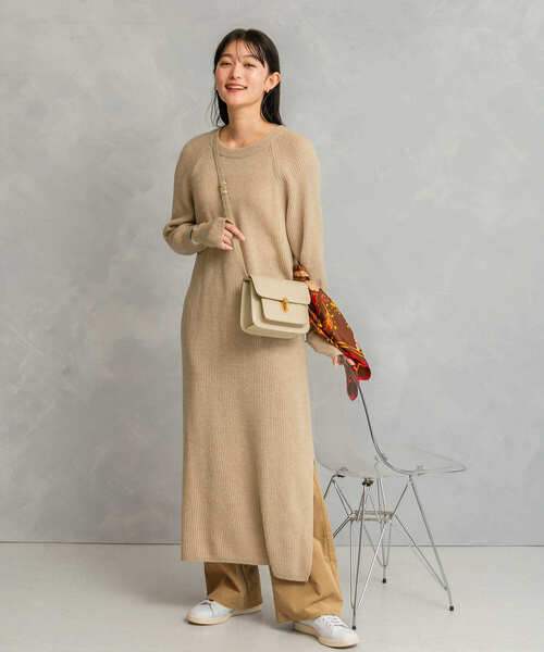 45r ヤクニットワンピース 45rニットワンピース