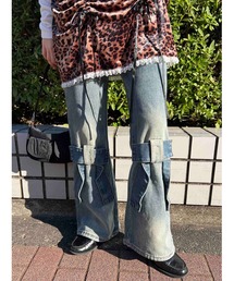 WC | リボンモチーフデニムパンツ(デニムパンツ)