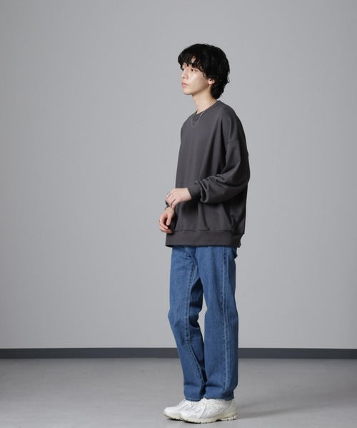 セール】WEB限定/ビッグシルエットクルーネックスウェット（スウェット