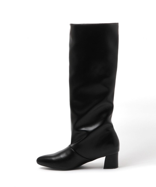 LEPSIM(レプシィム)の「ルーズローヒールロングブーツ 147089(ブーツ・レディース・ブラック・LARGE/MEDIUM)」の8枚目の写真