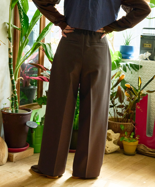 hoorsenbuhs CROPPED SLACKER ワイドスラックス Sarrouel Cropped Slacks / サルエルクロップドスラックス