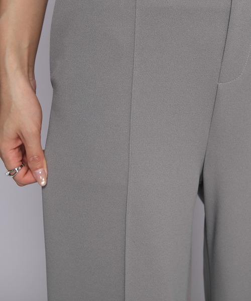 by LEGNA（バイレグナ）の「【選べる丈・タイプ】ストレッチセンタープレスパンツ（その他パンツ・レディース・ブラウン/バーガンディー/ダークブルー/ブラック/アイボリー/ブラウン系その他/グレイッシュベージュ/ネイビー系/アイボリー系/ベージュ系/ブラック系/ライトグレー系・M-Short/L-Short/M-Regular/L-Regular/M-Long/L-Long/S-Regular/S-Short/S-Long）」の19枚目の写真