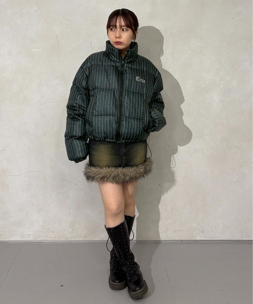 maison de Dolceメゾンドドルチェ グロッシーブルゾン メゾンドドルチェ グロッシーブルゾン glossy blouson/black | maison