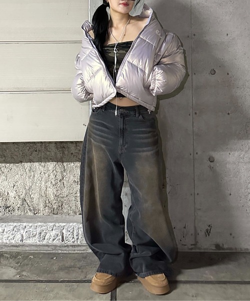 sedacle girl（セダクルガール）の「アソートグロッシー中綿ブルゾン 