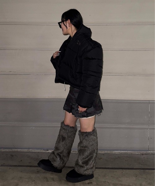 sedacle girl グロッシー中綿ブルゾン グロッシー中綿ブルゾン（ブルゾン）｜sedacle girl