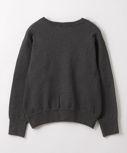CITEN（シテン）の「＜CITEN＞スウエットライクプルオーバーニット（ニット/セーター・レディース・ダークグレー/ライトグレー・FREE）」の20枚目の写真