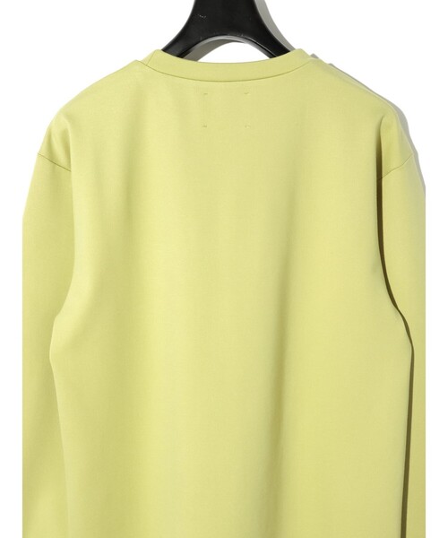 MIDIUMISOLID（ミディウミソリッド）の「MIDIUMISOLID for Ladies フロントシームロングTシャツ（Tシャツ/カットソー・レディース・イエロー/ブラック/アイボリー・FREE）」の22枚目の写真