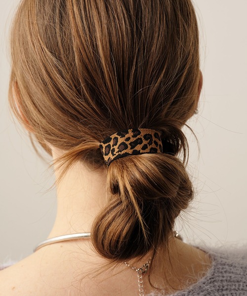 ヘアゴム No.38 レオパードヘアゴム（ヘアゴム）｜ANOH（アノー）のファッション通販