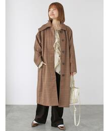 Lugnoncure | ウールライクステンカラーコート(その他アウター)